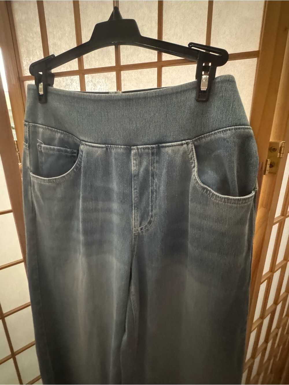 NWT Halara Flex High Waisted Baggy Wide Leg Jeans Size M Tall - Picture 6 of 9